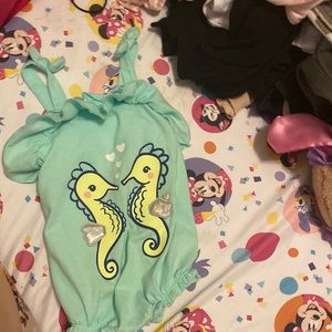 Spaghetti strap onesie (3-6 months)